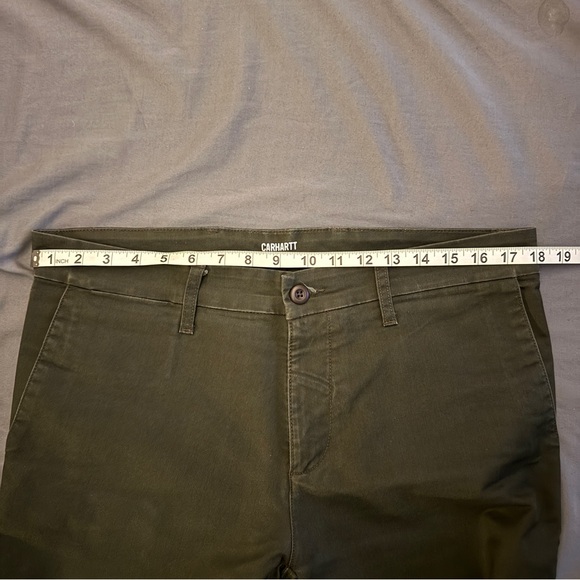 Carhartt WIP Sid Pant - 34x32 - Dark Green - Picture 5 of 6